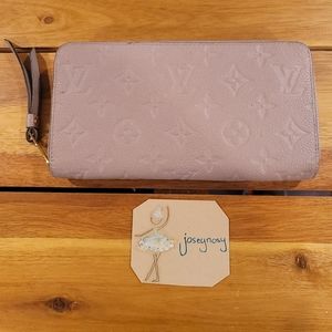 LV empreinte zippy wallet